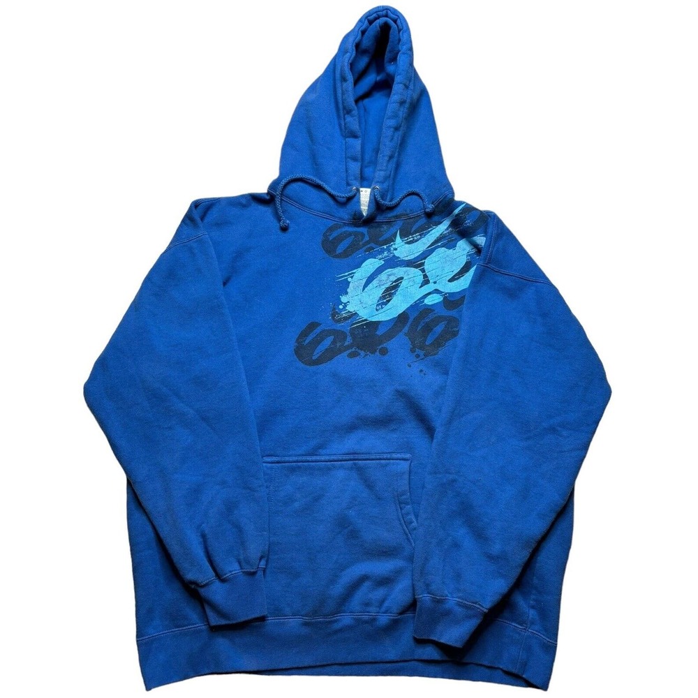 Nike Men's 6.0 Hoodie Blue Size 2XL Pullover Long Sleeve Pocket Drawstring Skate